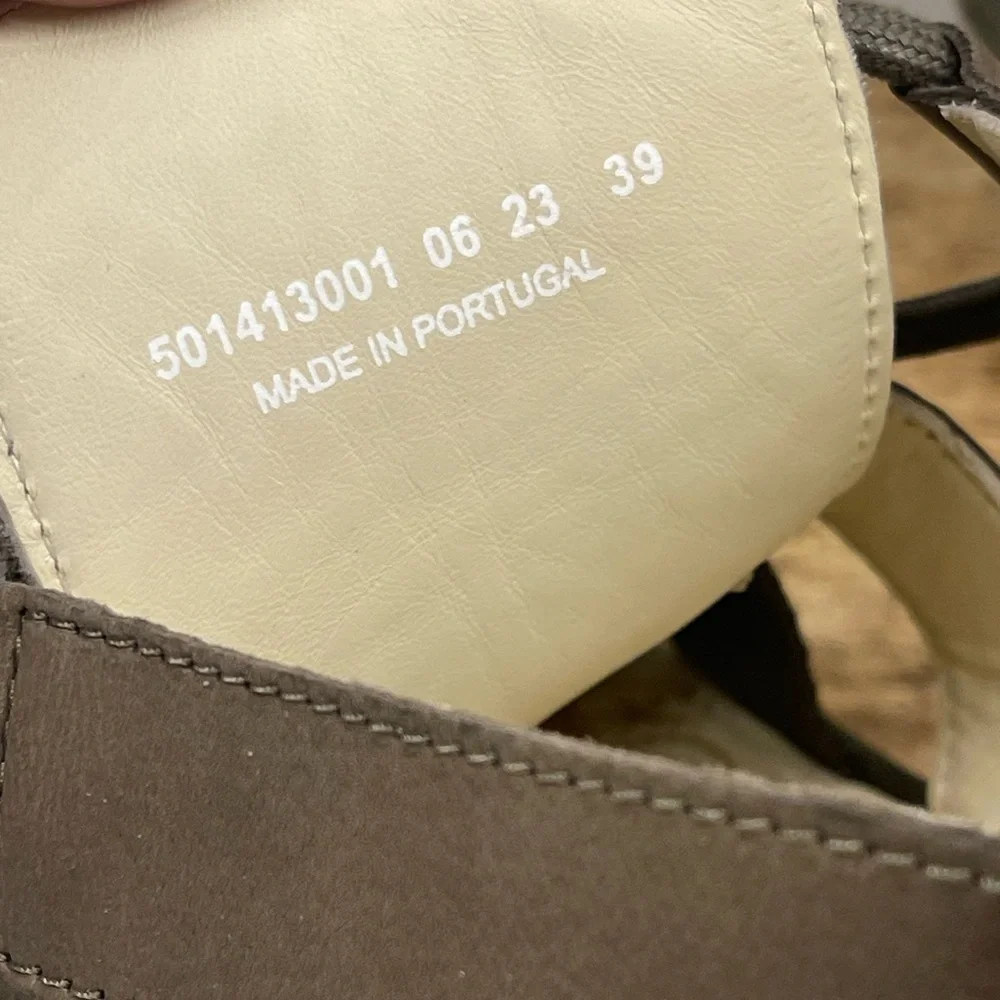 FLY London | Lace Up Sandal Wedge Khaki Green 39